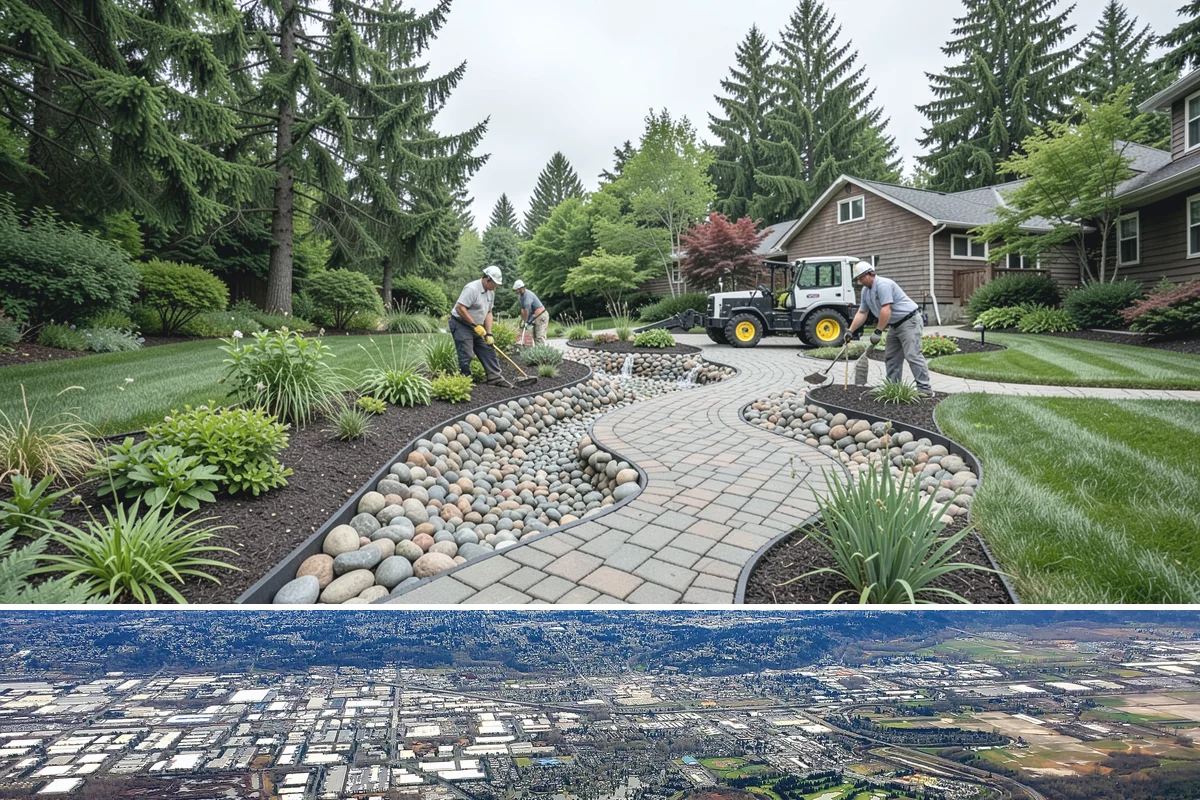 Chain Link Fence Installation in Kent, King County, WA - Chain link installs in nearly any weather, though we favor drier windows so footings set before the mesh is tensioned.