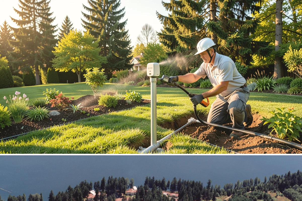 Chain Link Fence Installation in Lakewood, Pierce County, WA - Chain link installs in nearly any weather, though we favor drier windows so footings set before the mesh is tensioned.