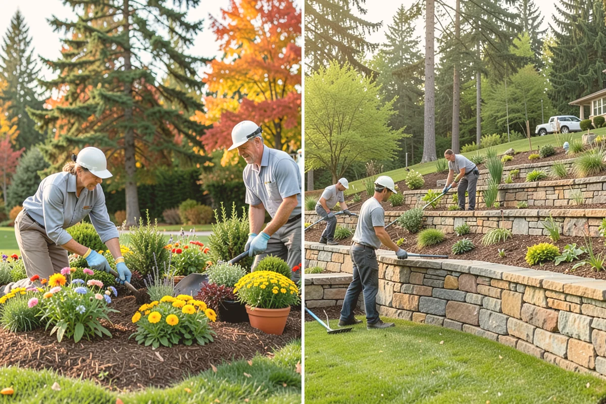 Chain Link Fence Installation in Lynnwood, Snohomish County, WA - Mark the layout and locate underground utilities