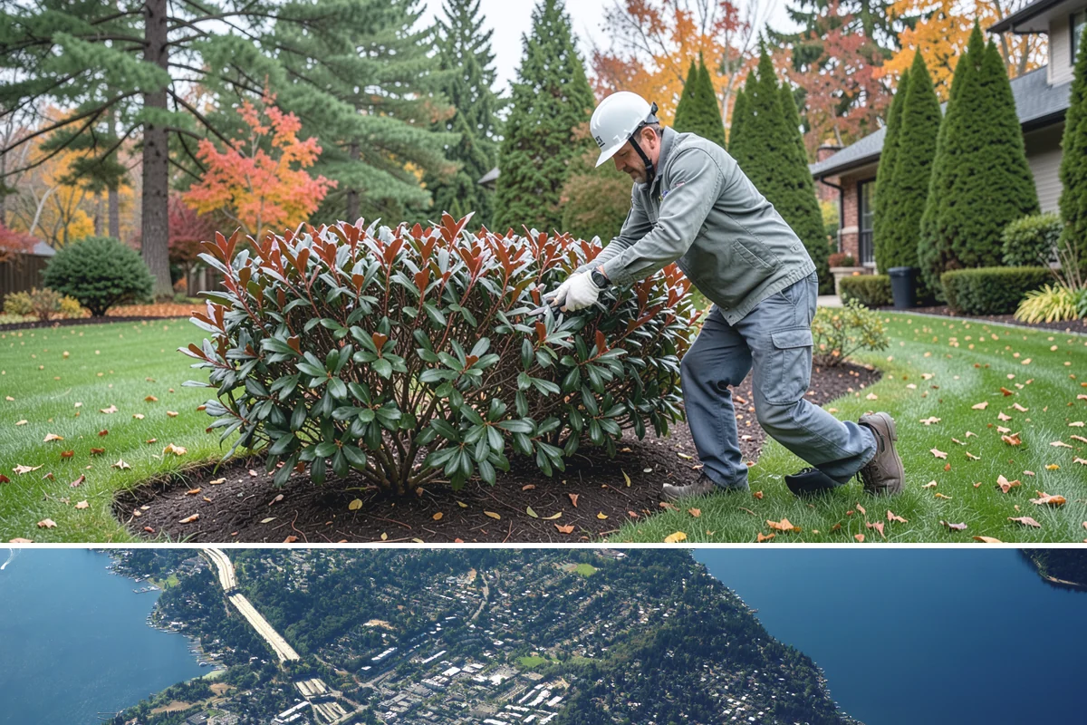Chain Link Fence Installation in Mercer Island, King County, WA - Chain link installs in nearly any weather, though we favor drier windows so footings set before the mesh is tensioned.