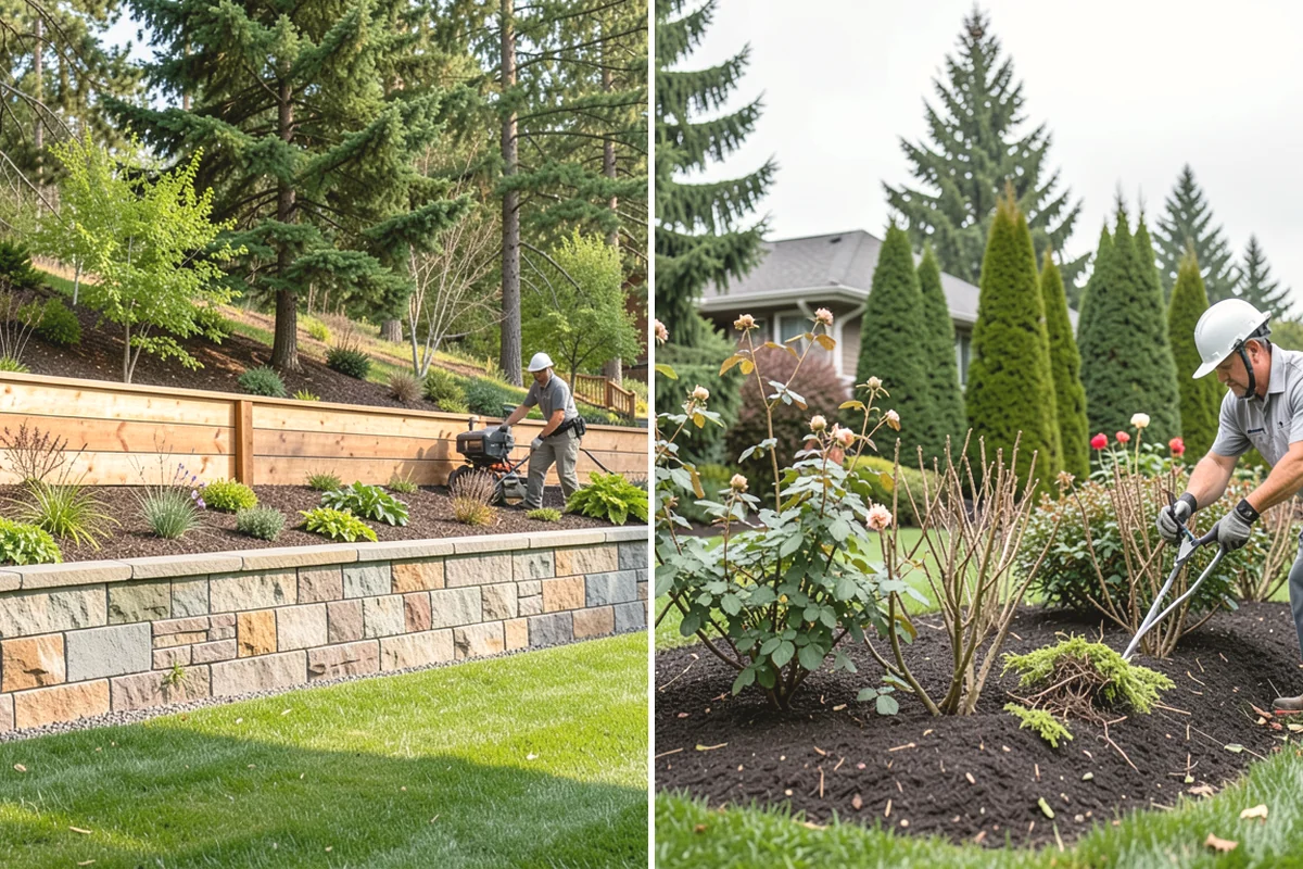 Chain Link Fence Installation in Mountlake Terrace, Snohomish County, WA - Mark the layout and locate underground utilities