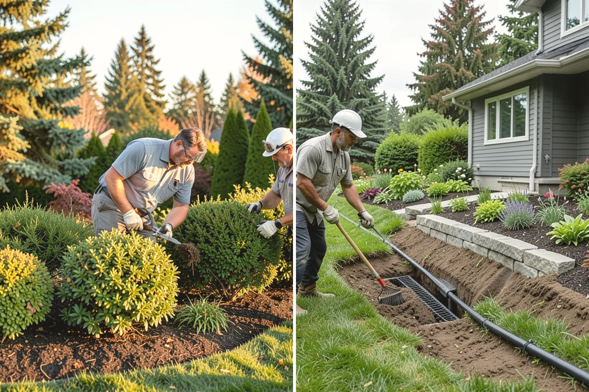 Chain Link Fence Installation in Mukilteo, Snohomish County, WA - Mark the layout and locate underground utilities
