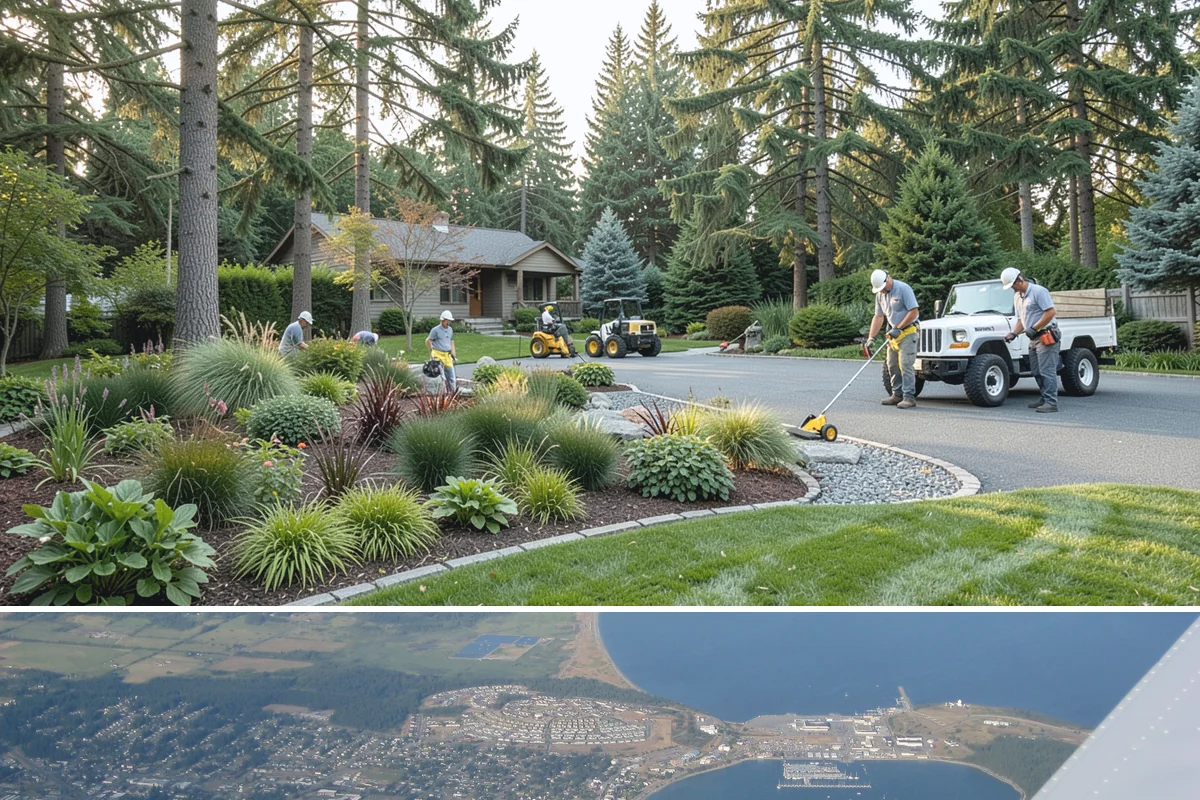 Chain Link Fence Installation in Oak Harbor, Island County, WA - Chain link installs in nearly any weather, though we favor drier windows so footings set before the mesh is tensioned.