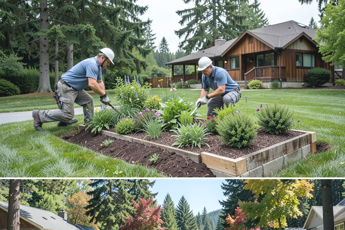 Chain Link Fence Installation in Orting, Pierce County, WA - Chain link installs in nearly any weather, though we favor drier windows so footings set before the mesh is tensioned.