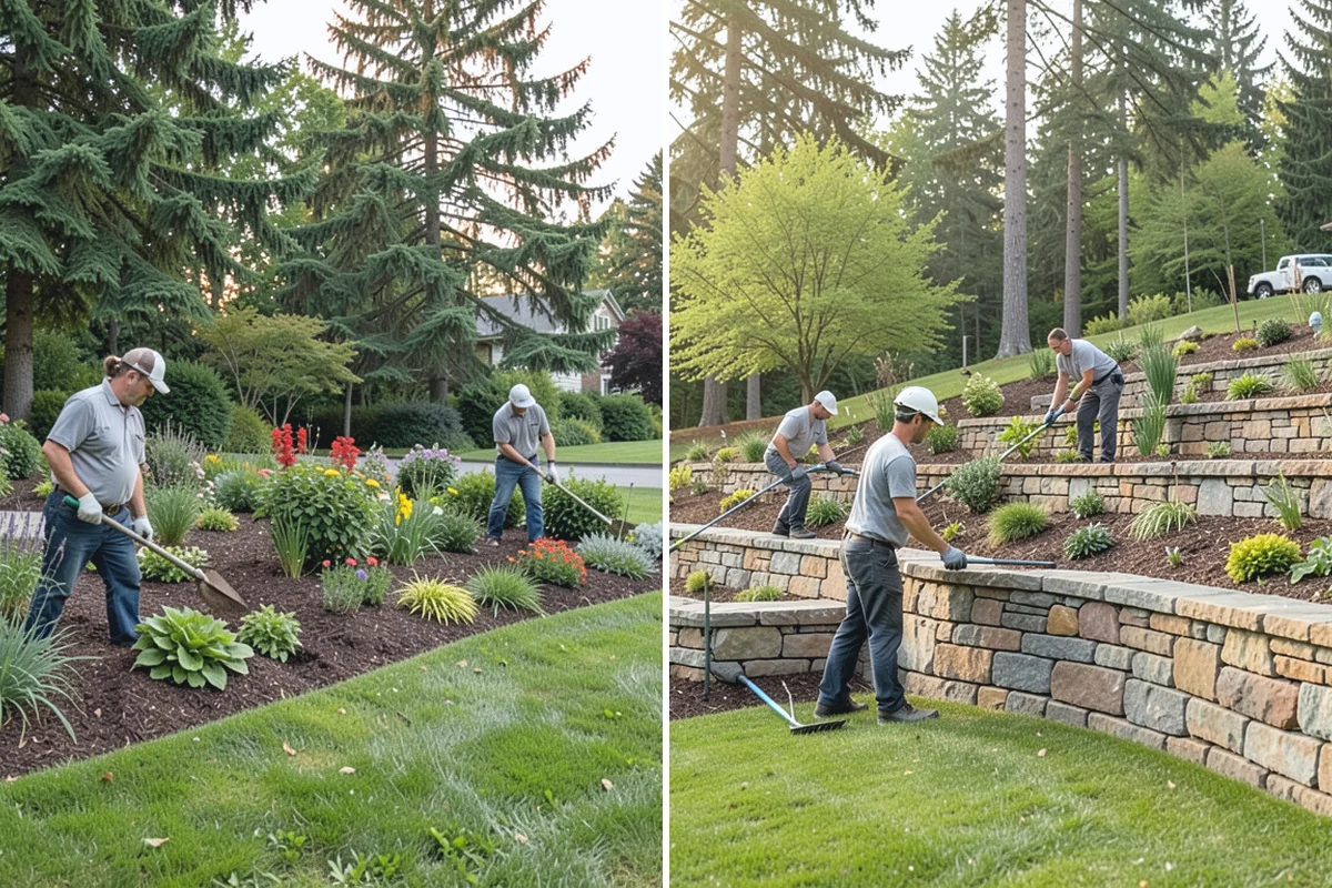 Chain Link Fence Installation in South Prairie, Pierce County, WA - Mark the layout and locate underground utilities