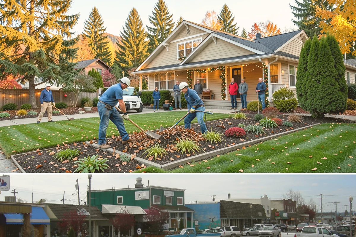 Chain Link Fence Installation in Stanwood, Snohomish County, WA - Chain link installs in nearly any weather, though we favor drier windows so footings set before the mesh is tensioned.
