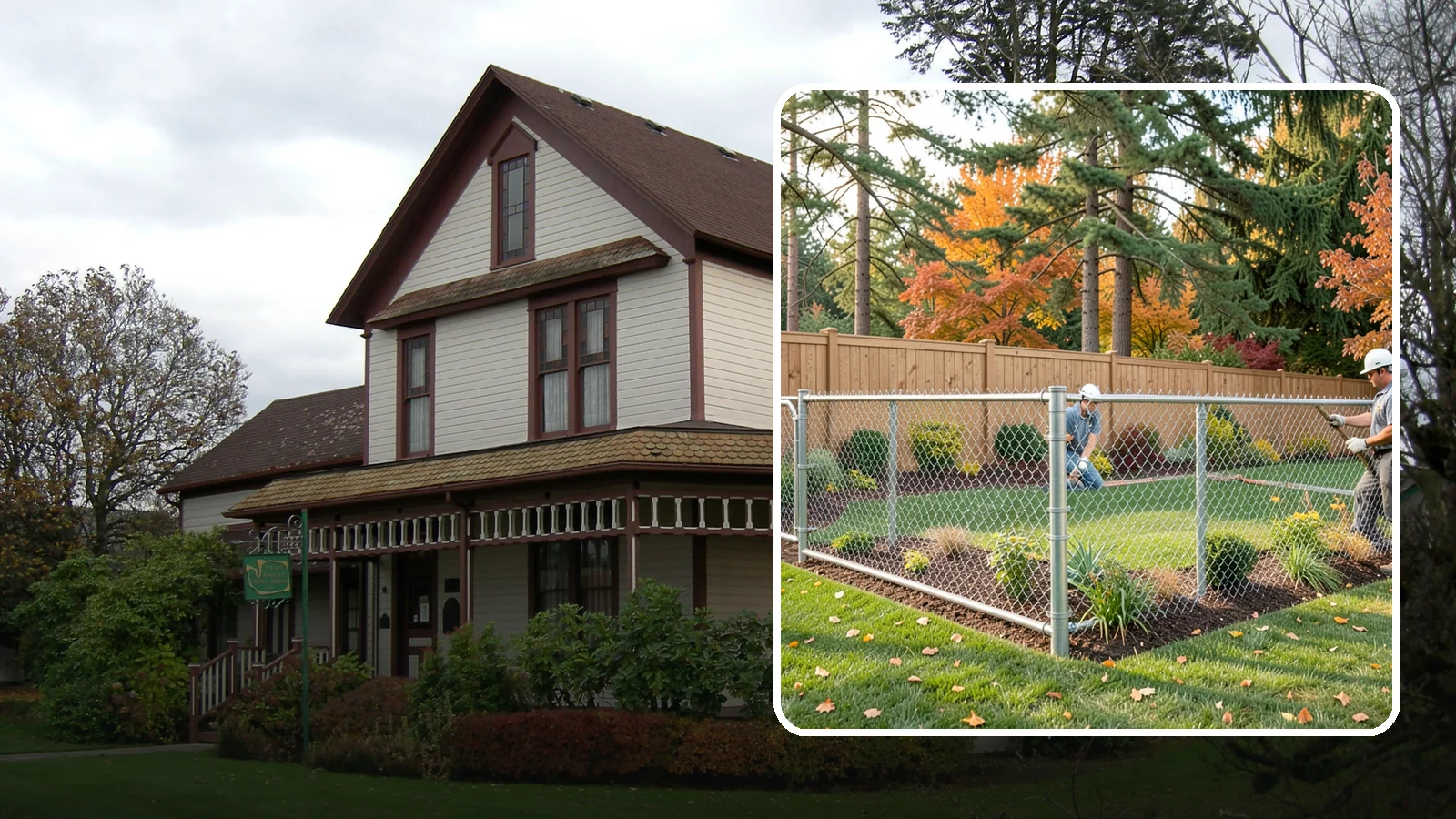 Chain Link Fence Installation in Sumner, Pierce County, WA - We install durable galvanized and vinyl-coated chain link fencing for secure, budget-friendly enclosures around Puget Sound...