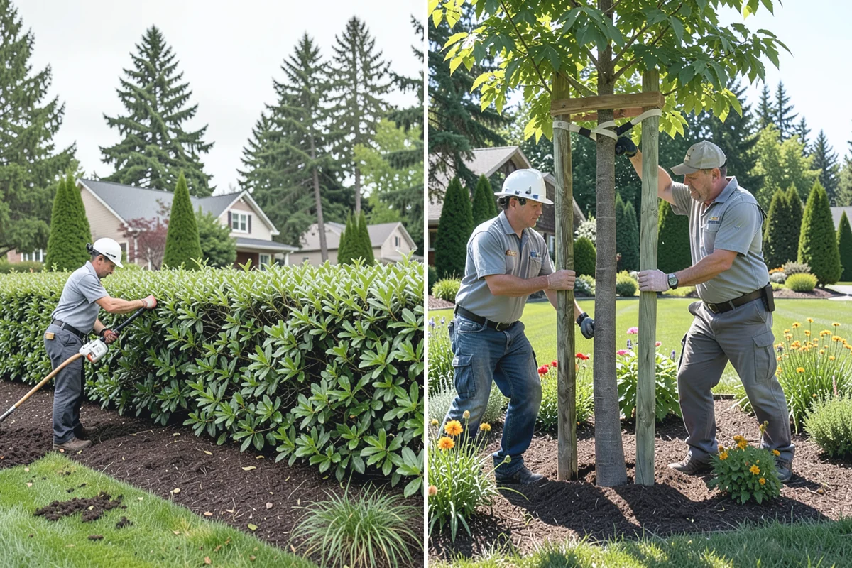 Chain Link Fence Installation in Sumner, Pierce County, WA - Mark the layout and locate underground utilities