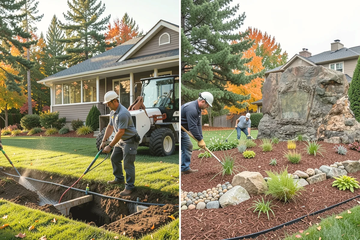 Chain Link Fence Installation in University Place, Pierce County, WA - Mark the layout and locate underground utilities