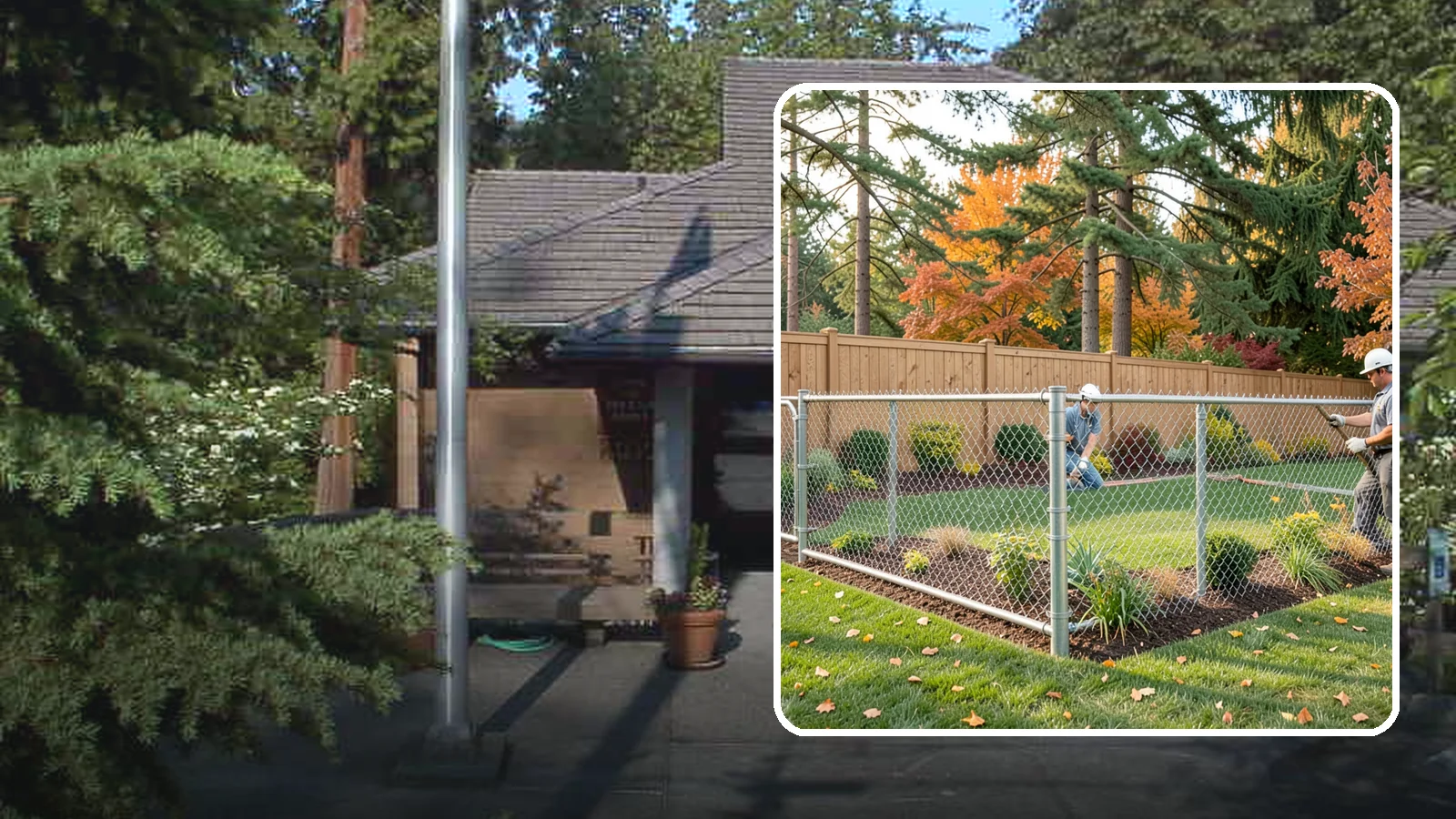 Chain Link Fence Installation in Yarrow Point, King County, WA - We install durable galvanized and vinyl-coated chain link fencing for secure, budget-friendly enclosures around Puget Sound...