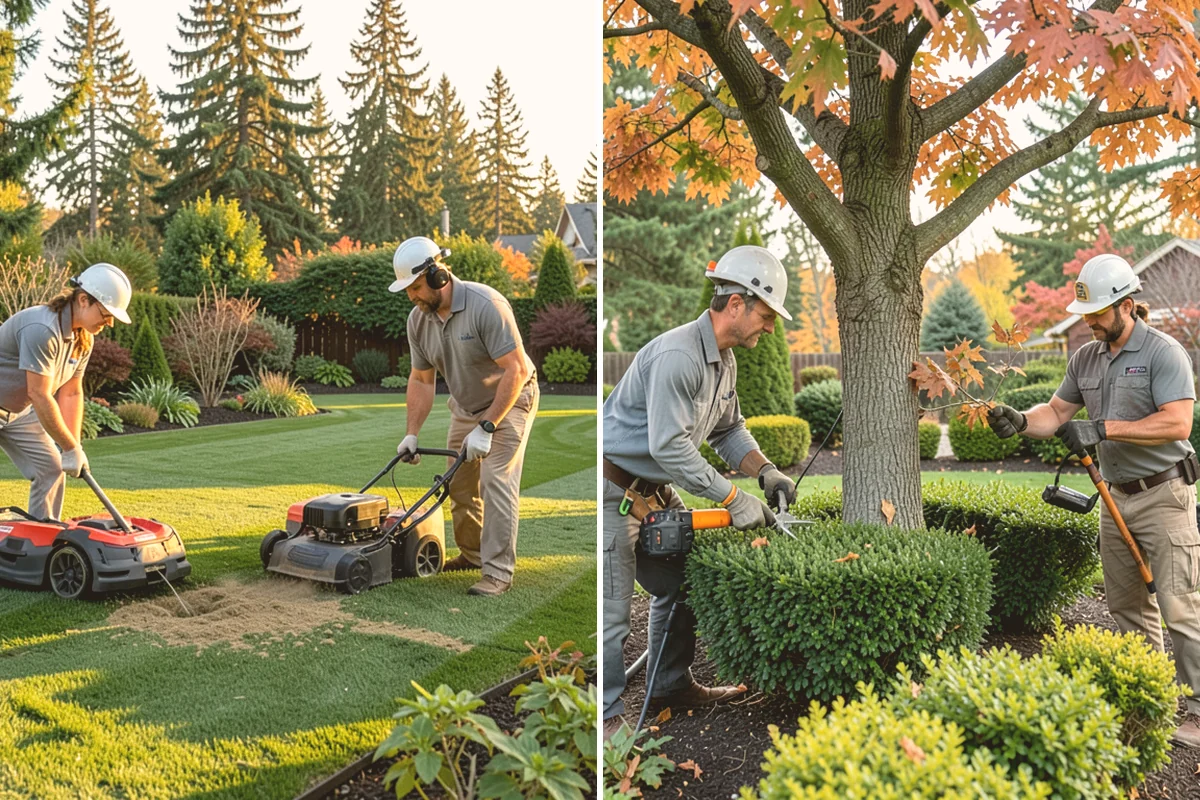 Channel Drain Installation in Bellevue, King County, WA - Assess surface grade and identify low points where water collects