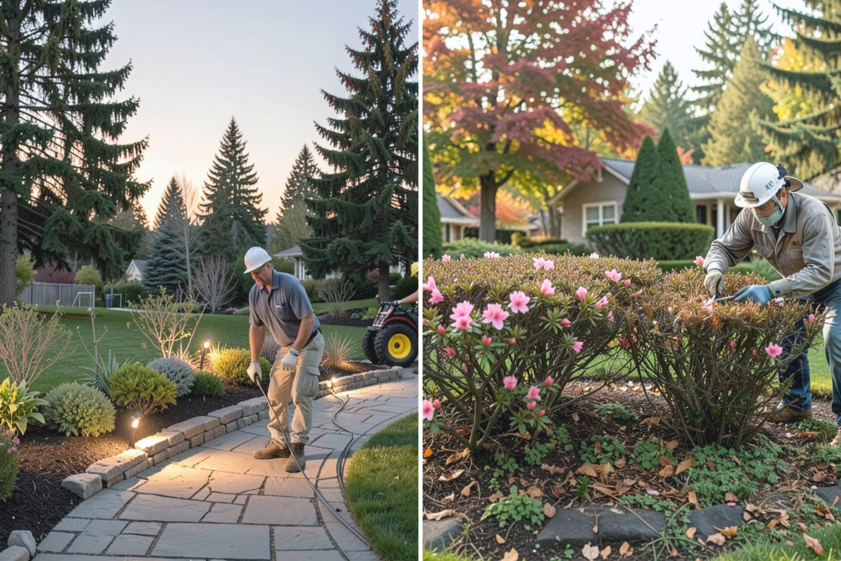 Channel Drain Installation in Bonney Lake, Pierce County, WA - Assess surface grade and identify low points where water collects