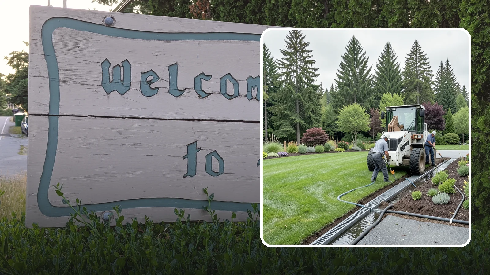 Channel Drain Installation in Brier, Snohomish County, WA - We install linear channel drains across driveways, patios, and hardscapes to capture surface sheet flow before it pools on paved...