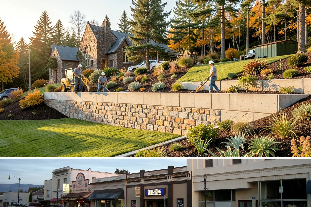 Channel Drain Installation in Burlington, Skagit County, WA - Best installed in the drier late spring through early fall window when concrete cutting and curing are easiest, though channel...