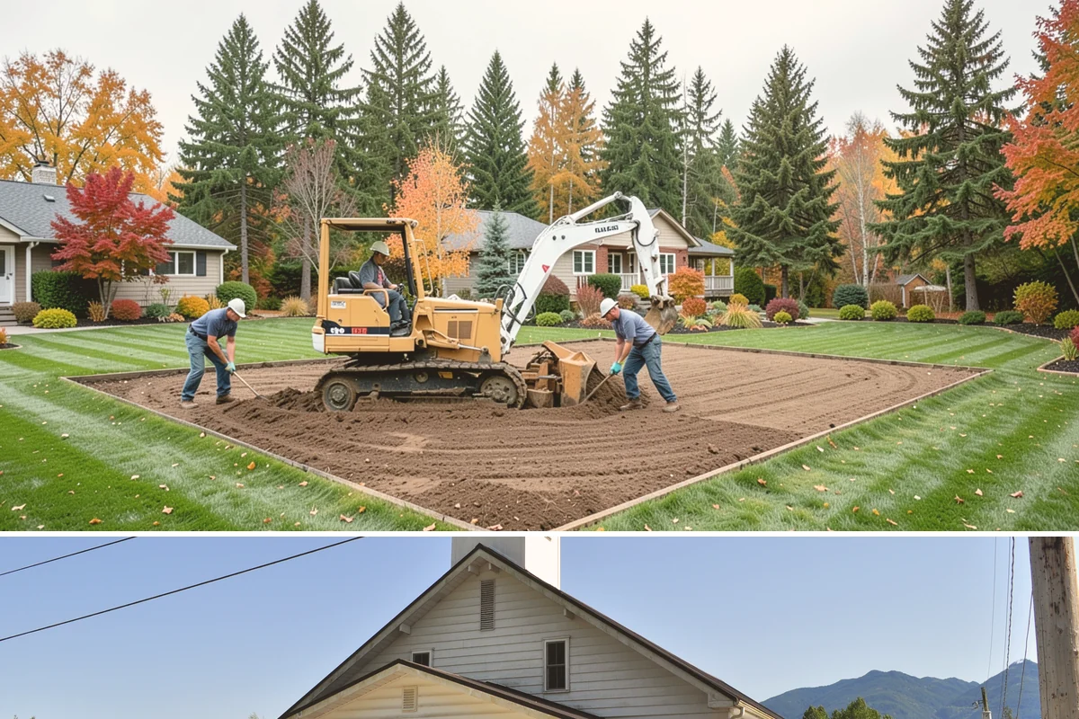 Channel Drain Installation in Concrete, Skagit County, WA - Best installed in the drier late spring through early fall window when concrete cutting and curing are easiest, though channel...