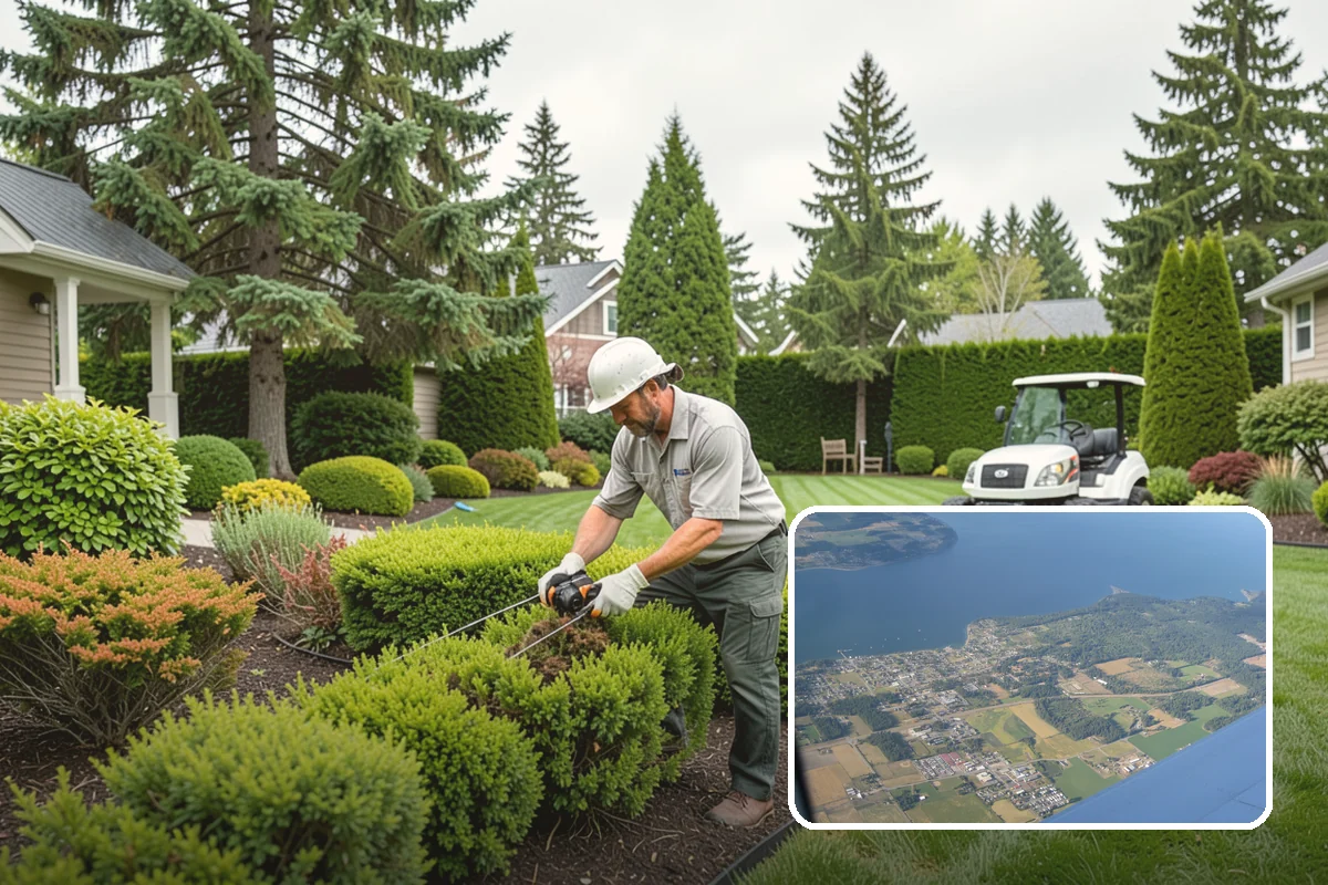 Channel Drain Installation in Coupeville, Island County, WA - Intercepts sheet flow across wide paved surfaces