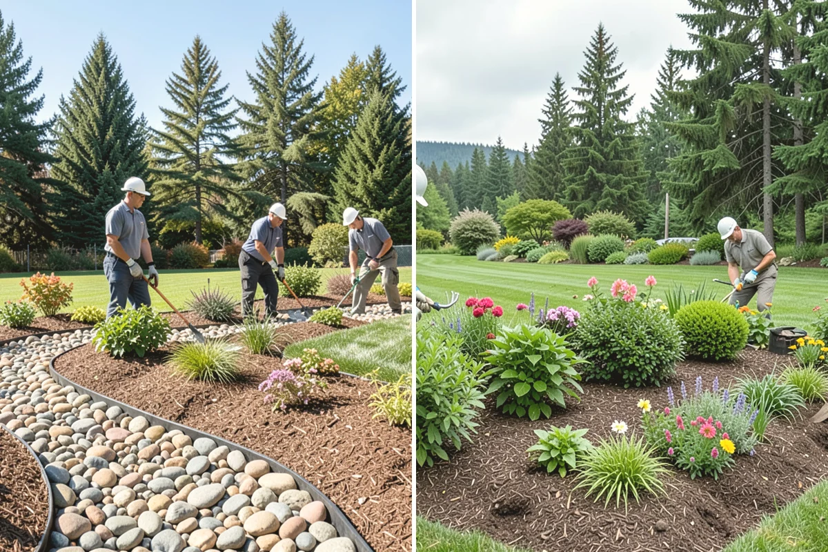 Channel Drain Installation in Duvall, King County, WA - Assess surface grade and identify low points where water collects