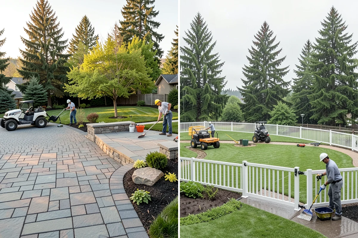 Channel Drain Installation in Fircrest, Pierce County, WA - Assess surface grade and identify low points where water collects