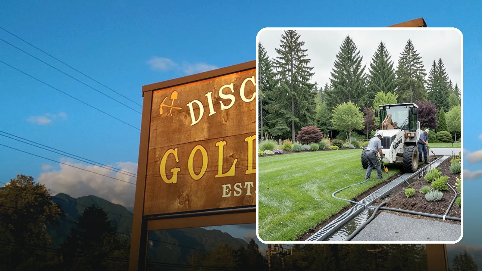 Channel Drain Installation in Gold Bar, Snohomish County, WA - We install linear channel drains across driveways, patios, and hardscapes to capture surface sheet flow before it pools on paved...