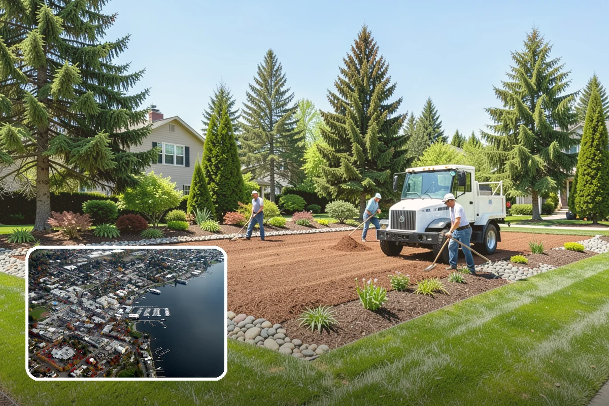 Channel Drain Installation in Kirkland, King County, WA - Intercepts sheet flow across wide paved surfaces