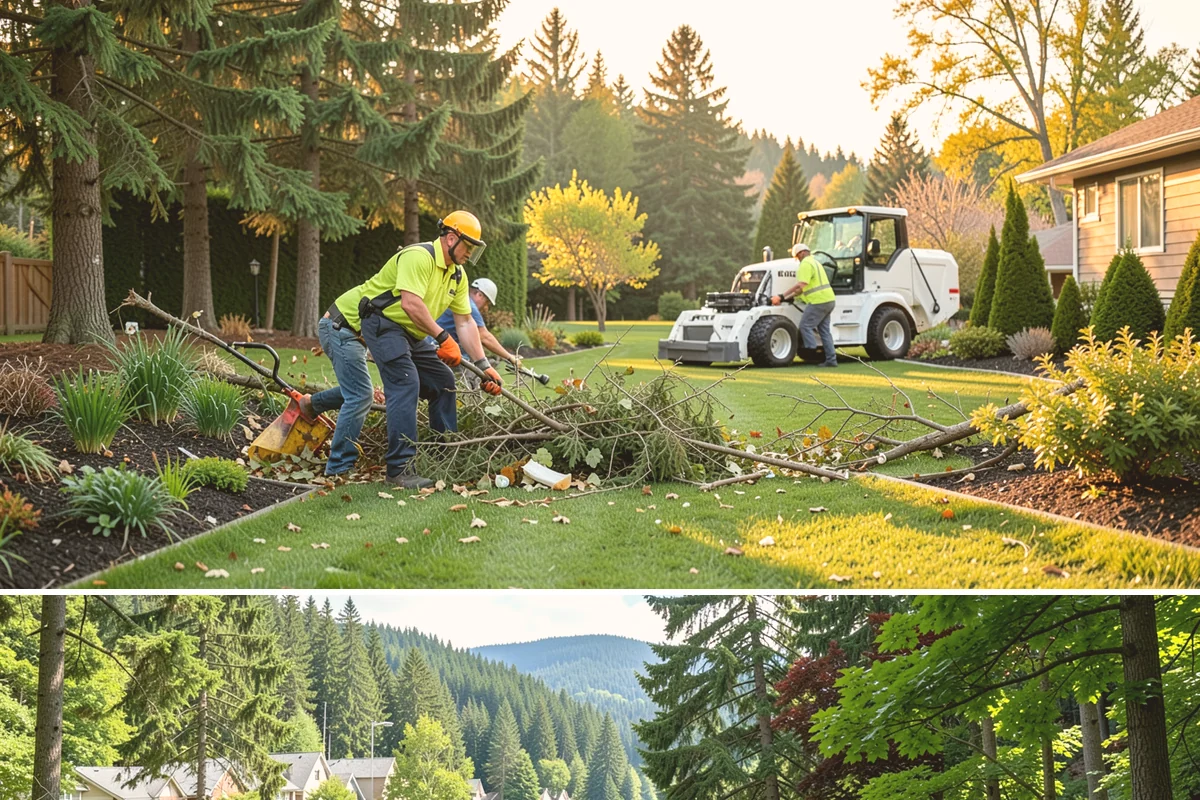 Channel Drain Installation in Lake Forest Park, King County, WA - Best installed in the drier late spring through early fall window when concrete cutting and curing are easiest, though channel...