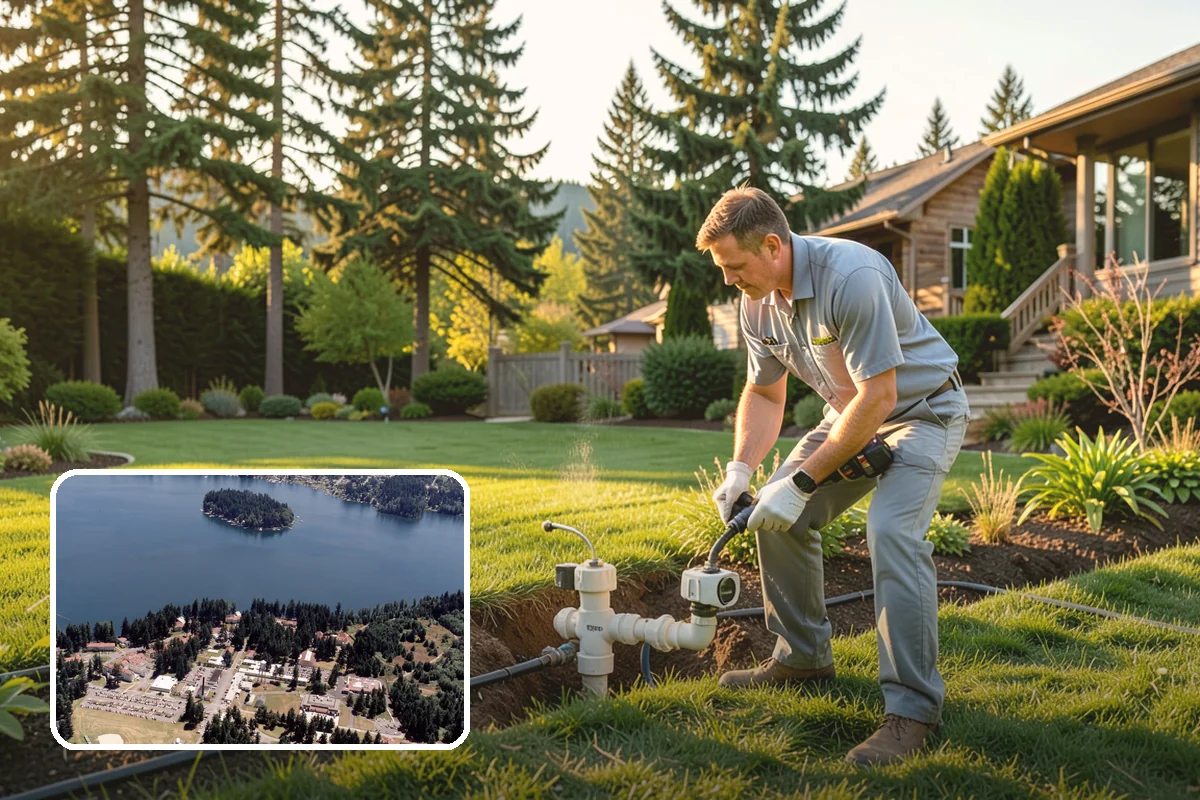 Channel Drain Installation in Lakewood, Pierce County, WA - Intercepts sheet flow across wide paved surfaces