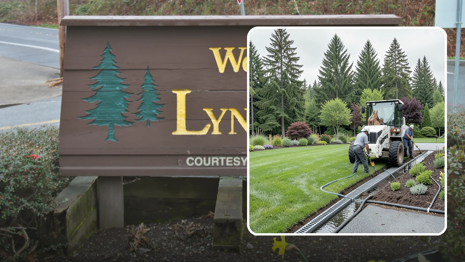 Channel Drain Installation in Lynnwood, Snohomish County, WA - We install linear channel drains across driveways, patios, and hardscapes to capture surface sheet flow before it pools on paved...