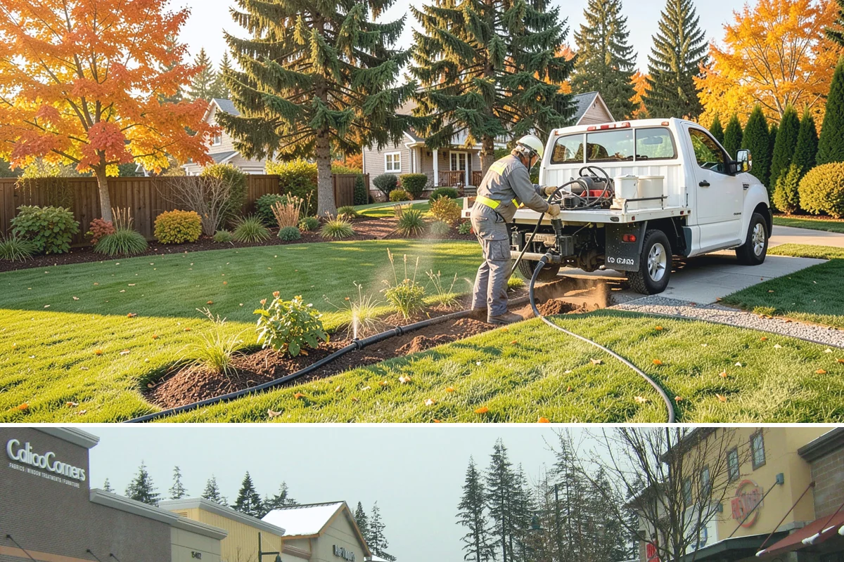 Channel Drain Installation in Mill Creek, Snohomish County, WA - Best installed in the drier late spring through early fall window when concrete cutting and curing are easiest, though channel...