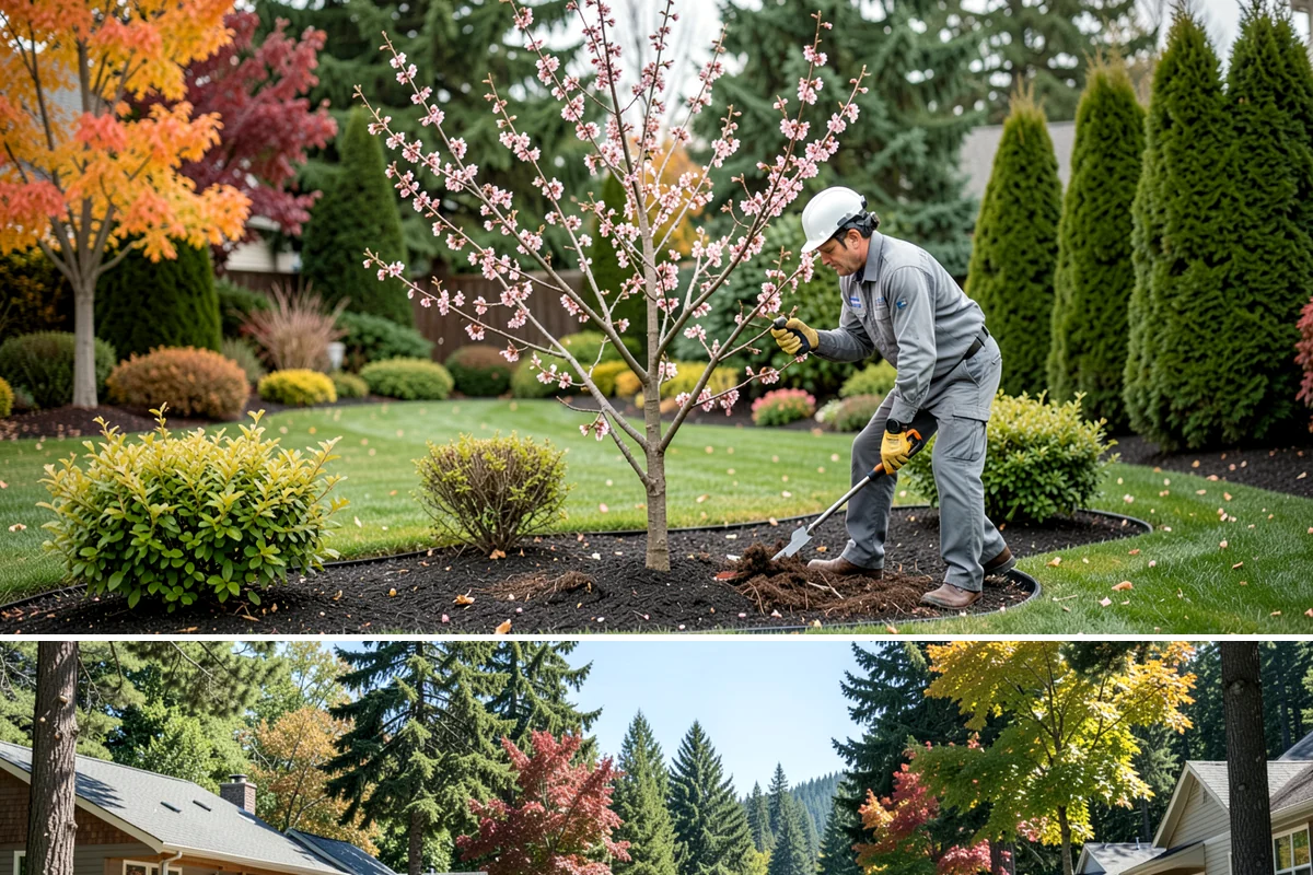 Channel Drain Installation in Orting, Pierce County, WA - Best installed in the drier late spring through early fall window when concrete cutting and curing are easiest, though channel...
