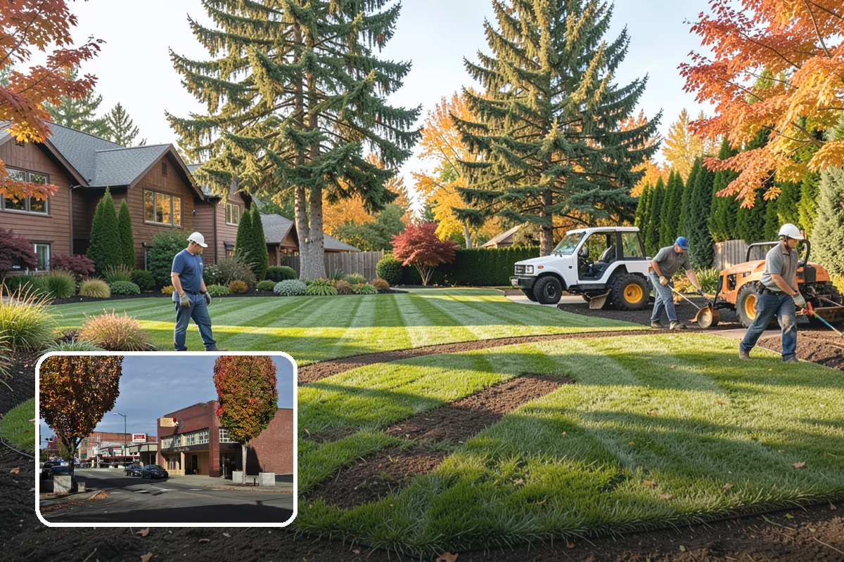 Channel Drain Installation in Puyallup, Pierce County, WA - Intercepts sheet flow across wide paved surfaces