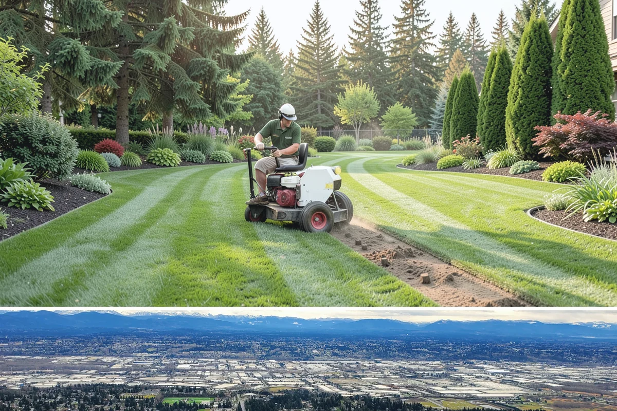 Channel Drain Installation in SeaTac, King County, WA - Best installed in the drier late spring through early fall window when concrete cutting and curing are easiest, though channel...
