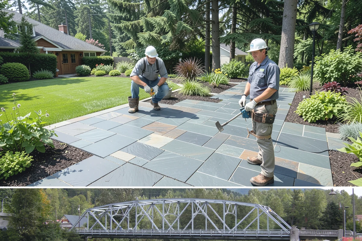 Channel Drain Installation in Skykomish, King County, WA - Best installed in the drier late spring through early fall window when concrete cutting and curing are easiest, though channel...