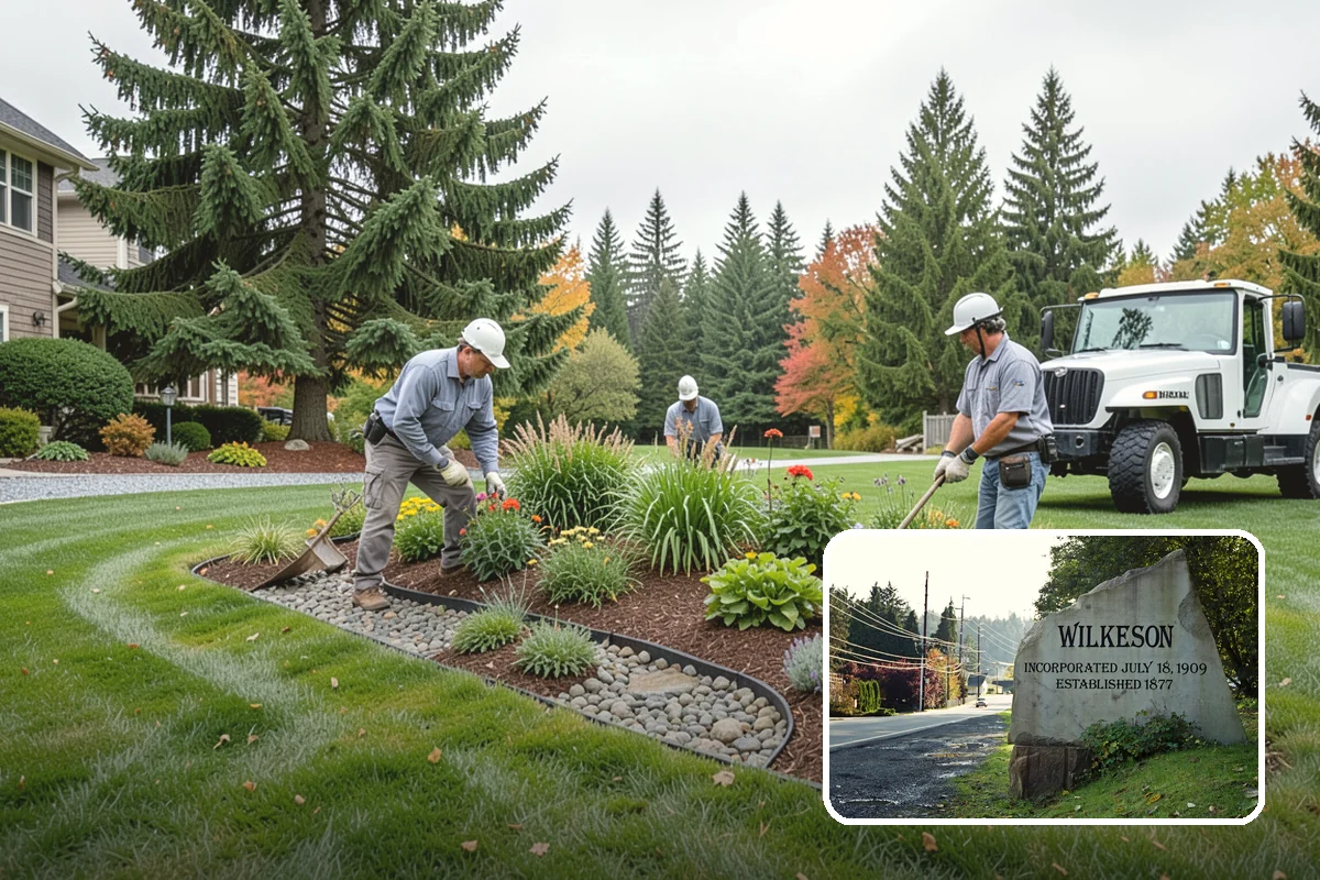 Channel Drain Installation in Wilkeson, Pierce County, WA - Intercepts sheet flow across wide paved surfaces