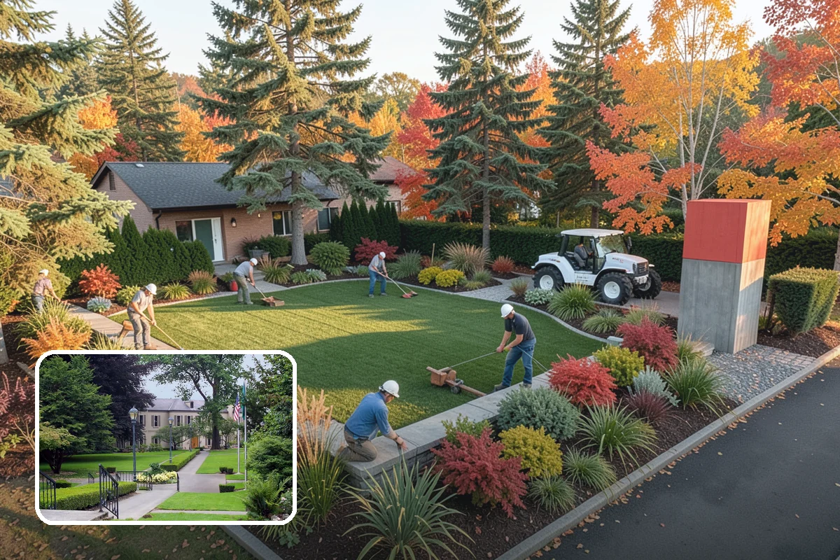 Channel Drain Installation in Woodinville, King County, WA - Intercepts sheet flow across wide paved surfaces