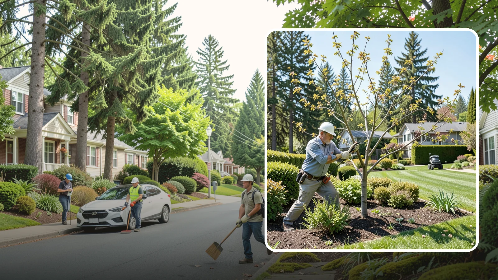 Cherry Tree Pruning in Beaux Arts Village, King County, WA - Pruning for ornamental and fruiting cherries that protects health and encourages bloom.
