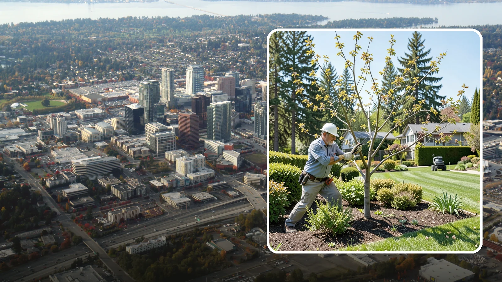 Cherry Tree Pruning in Bellevue, King County, WA - Pruning for ornamental and fruiting cherries that protects health and encourages bloom.