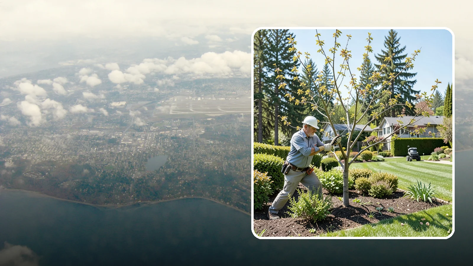 Cherry Tree Pruning in Burien, King County, WA - Pruning for ornamental and fruiting cherries that protects health and encourages bloom.