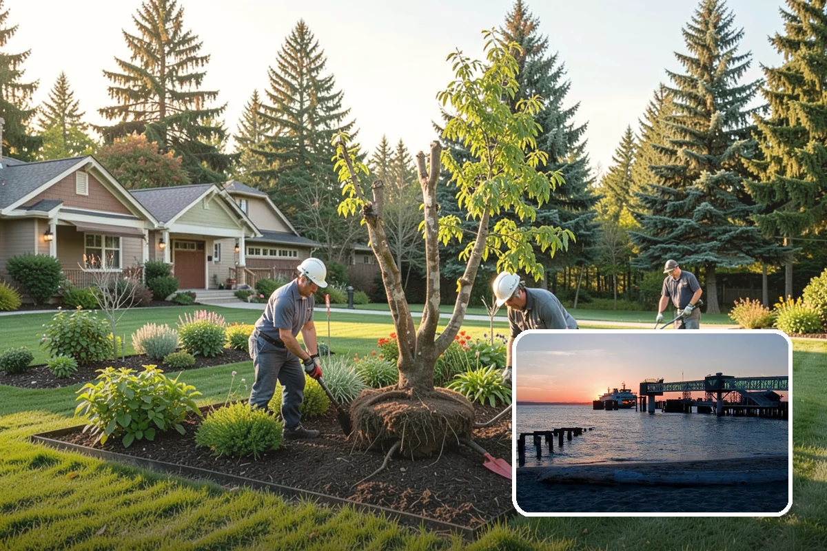 Cherry Tree Pruning in Edmonds, Snohomish County, WA - Better light and air to reduce disease