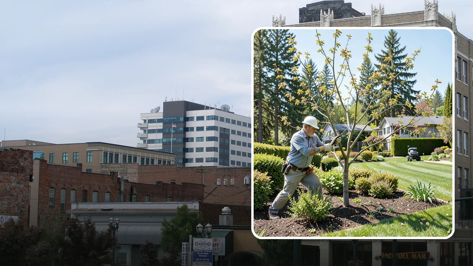 Cherry Tree Pruning in Everett, Snohomish County, WA - Pruning for ornamental and fruiting cherries that protects health and encourages bloom.