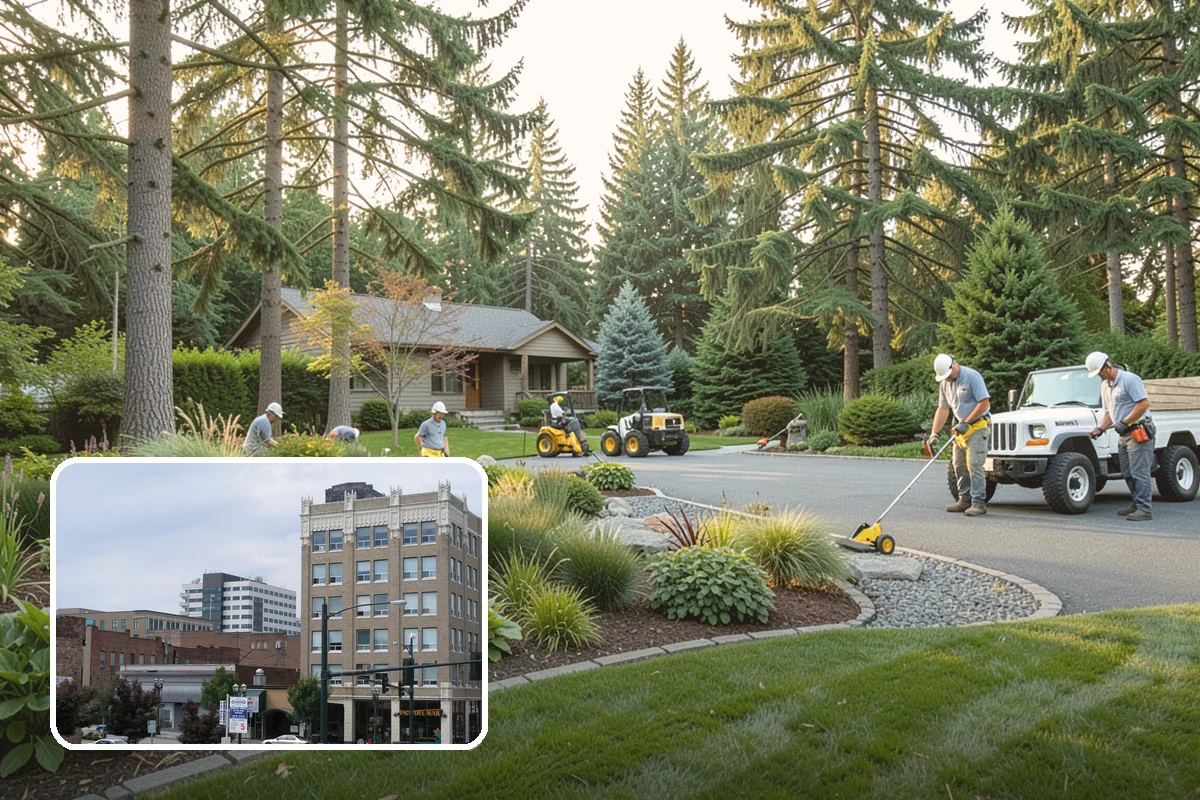 Cherry Tree Pruning in Everett, Snohomish County, WA - Better light and air to reduce disease