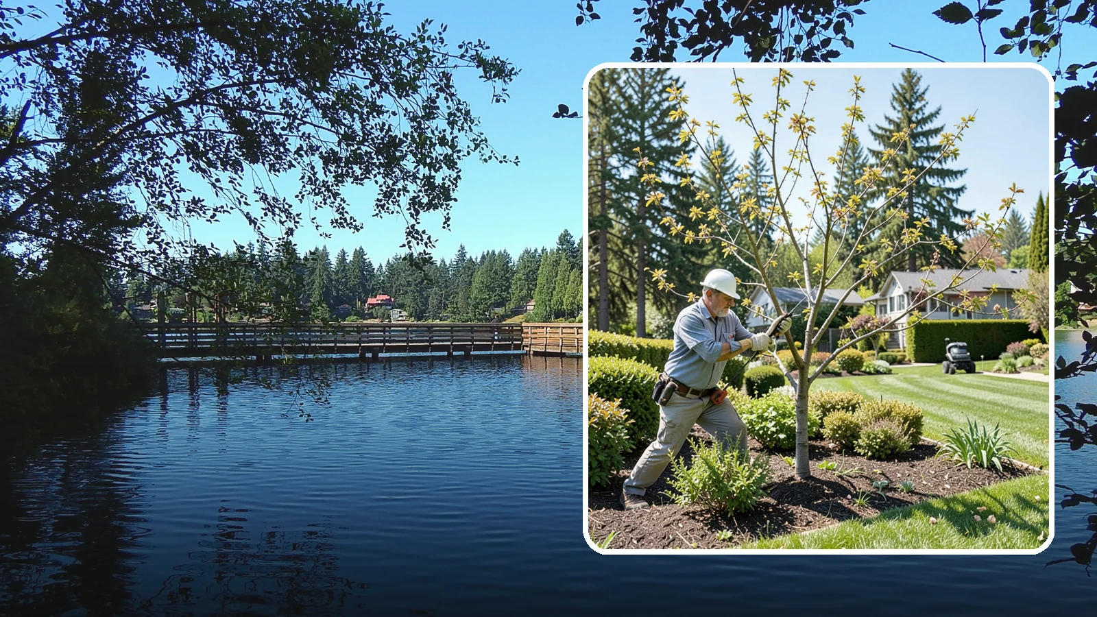 Cherry Tree Pruning in Federal Way, King County, WA - Pruning for ornamental and fruiting cherries that protects health and encourages bloom.