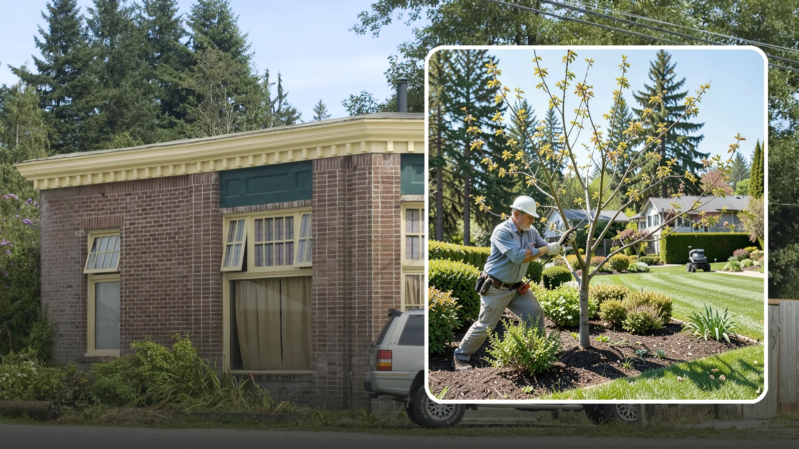 Cherry Tree Pruning in Hamilton, Skagit County, WA - Pruning for ornamental and fruiting cherries that protects health and encourages bloom.