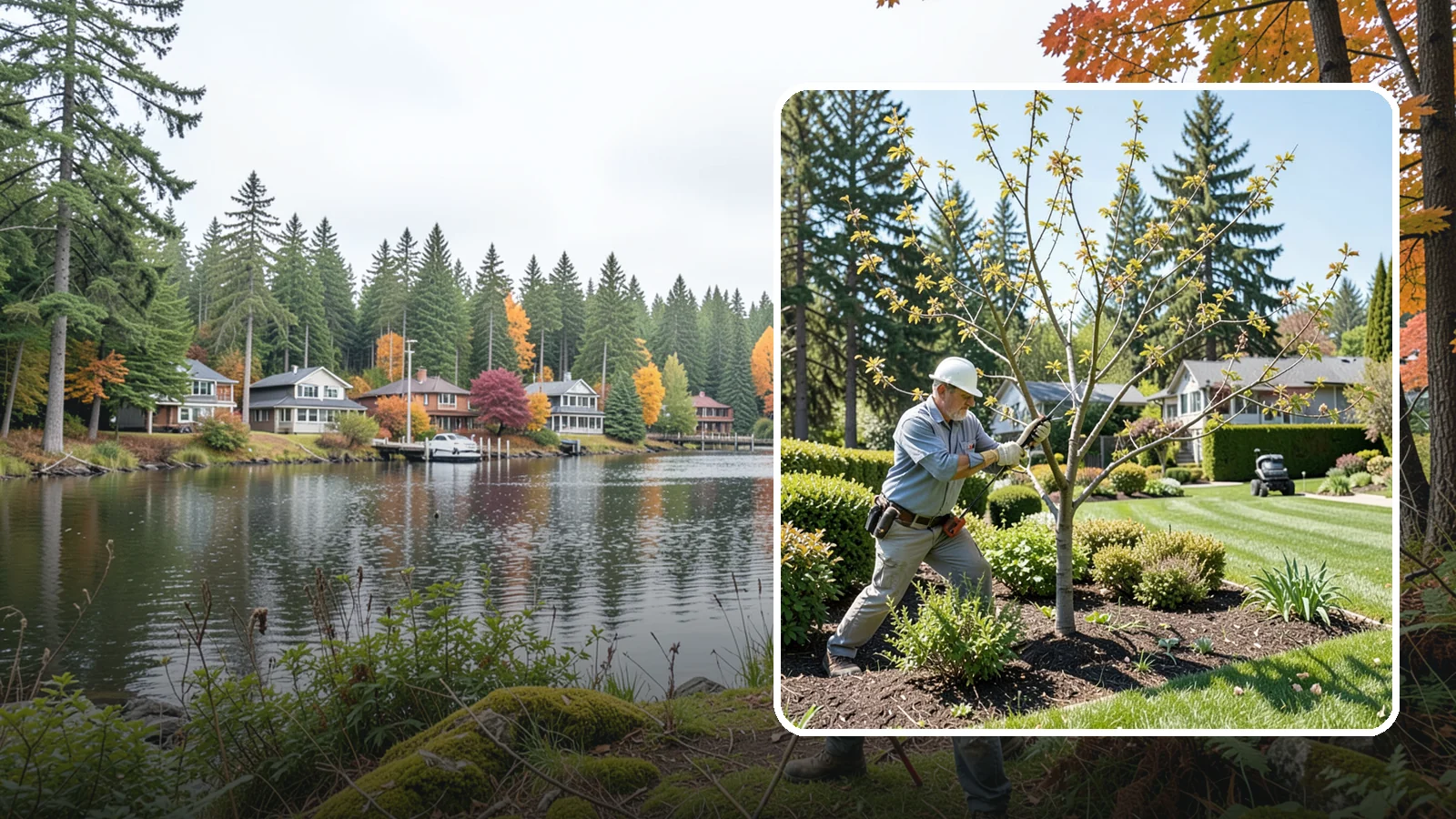 Cherry Tree Pruning in La Conner, Skagit County, WA - Pruning for ornamental and fruiting cherries that protects health and encourages bloom.