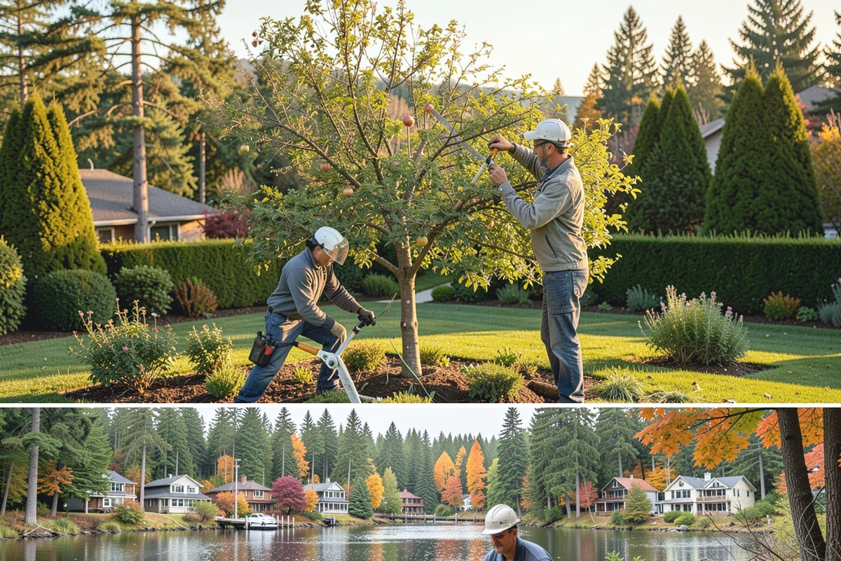 Cherry Tree Pruning in La Conner, Skagit County, WA - Best pruned in summer after bloom or fruit to reduce disease