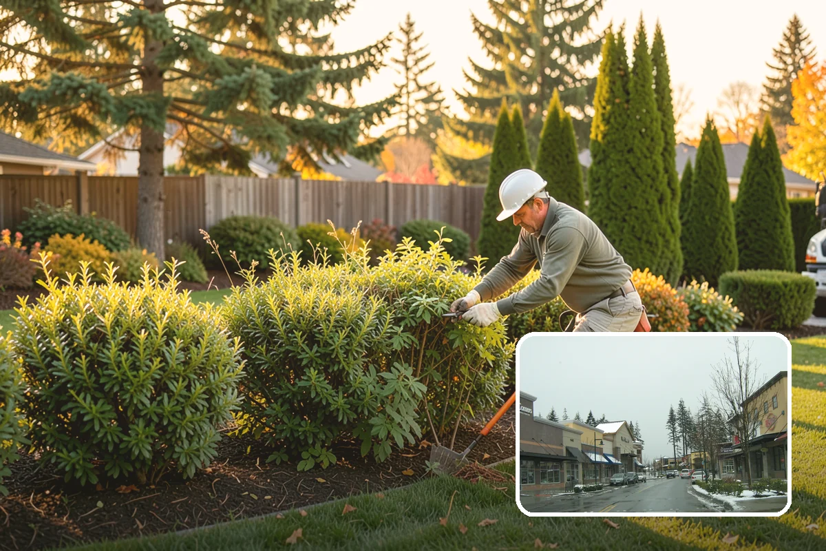 Cherry Tree Pruning in Mill Creek, Snohomish County, WA - Better light and air to reduce disease