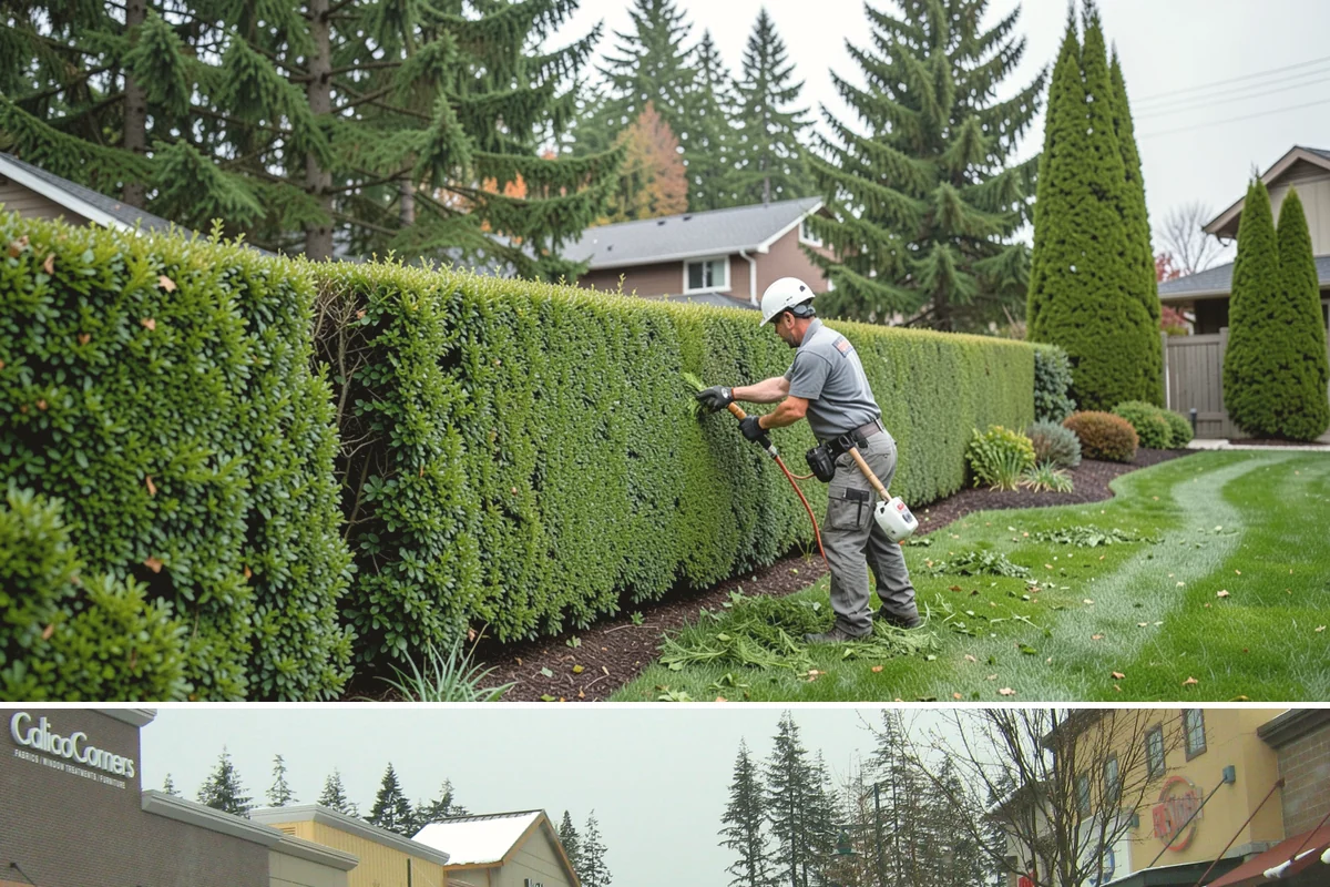 Cherry Tree Pruning in Mill Creek, Snohomish County, WA - Best pruned in summer after bloom or fruit to reduce disease