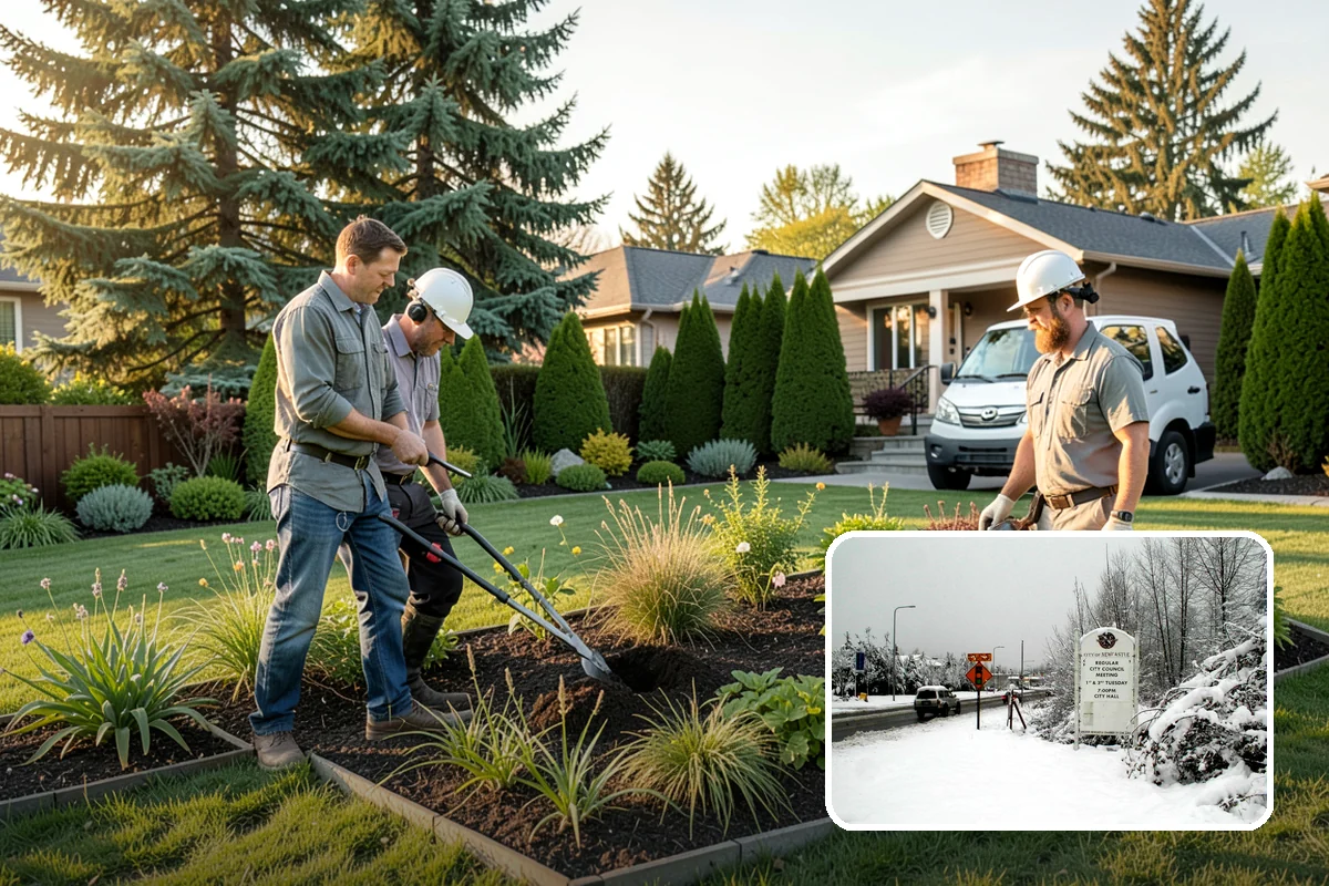 Cherry Tree Pruning in Newcastle, King County, WA - Better light and air to reduce disease