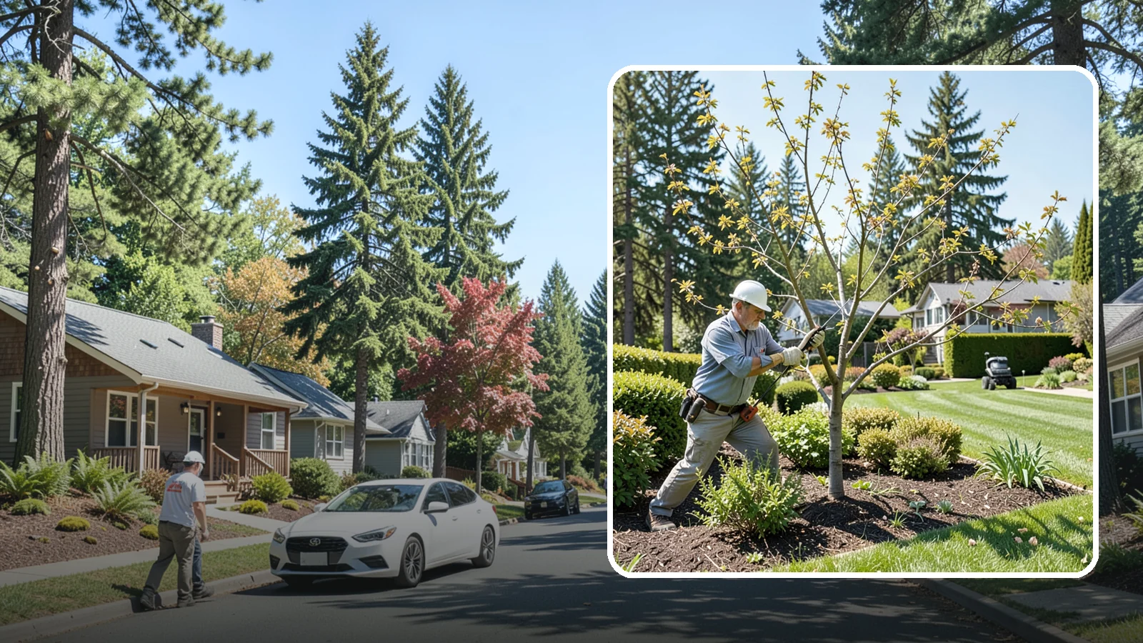 Cherry Tree Pruning in Orting, Pierce County, WA - Pruning for ornamental and fruiting cherries that protects health and encourages bloom.