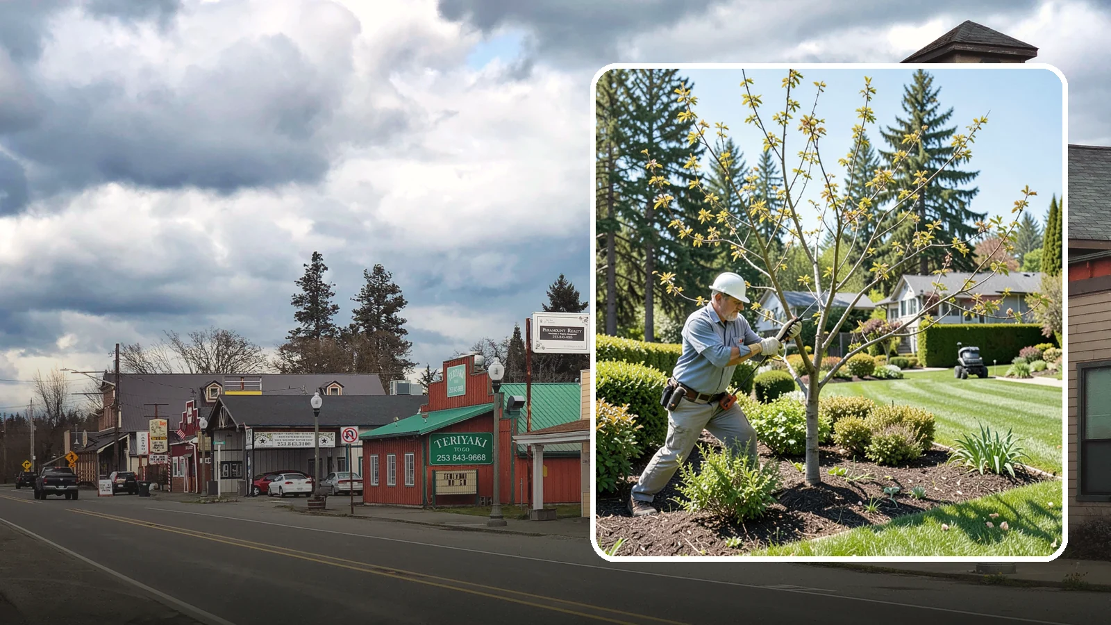 Cherry Tree Pruning in Roy, Pierce County, WA - Pruning for ornamental and fruiting cherries that protects health and encourages bloom.