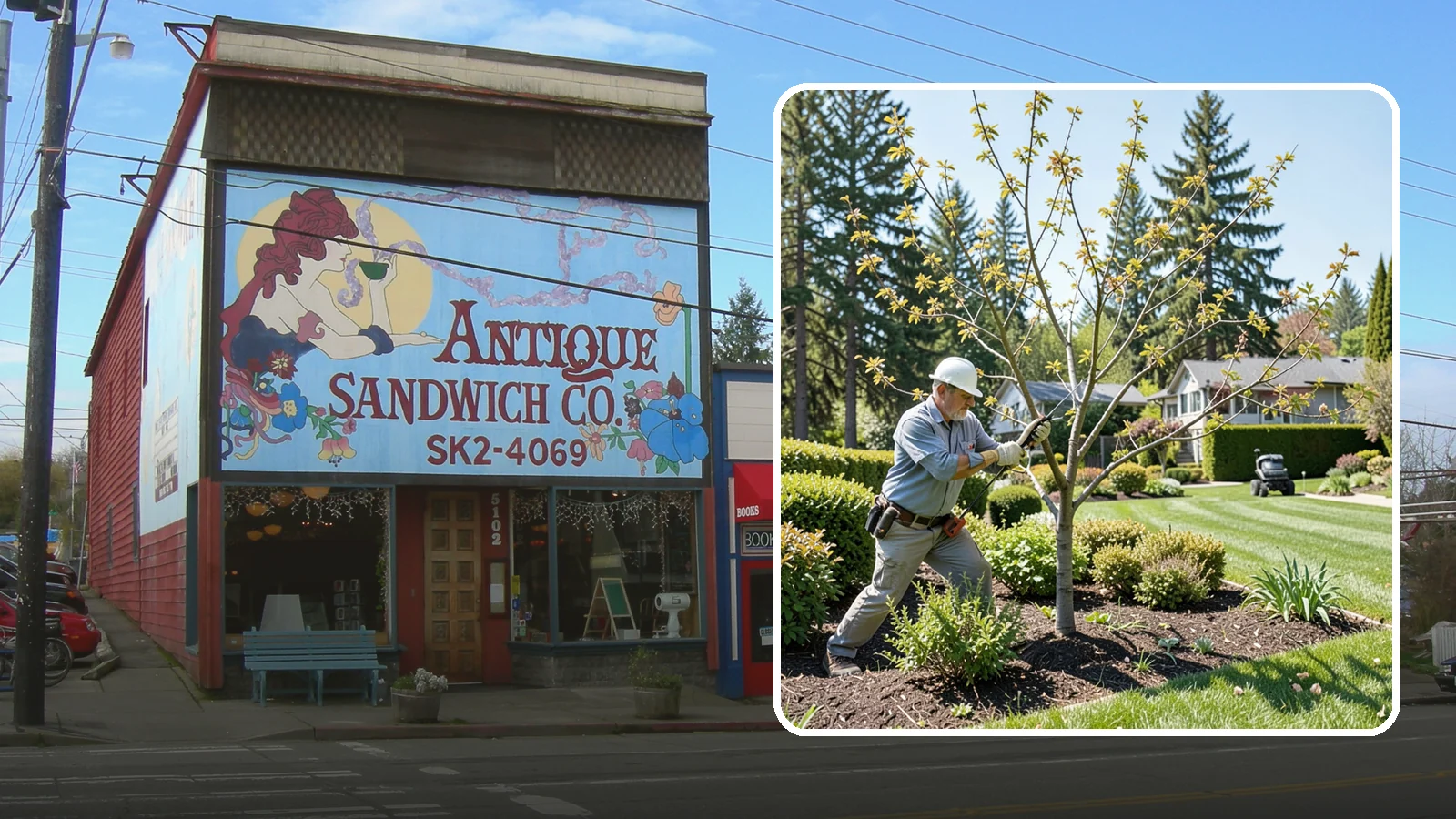 Cherry Tree Pruning in Ruston, Pierce County, WA - Pruning for ornamental and fruiting cherries that protects health and encourages bloom.